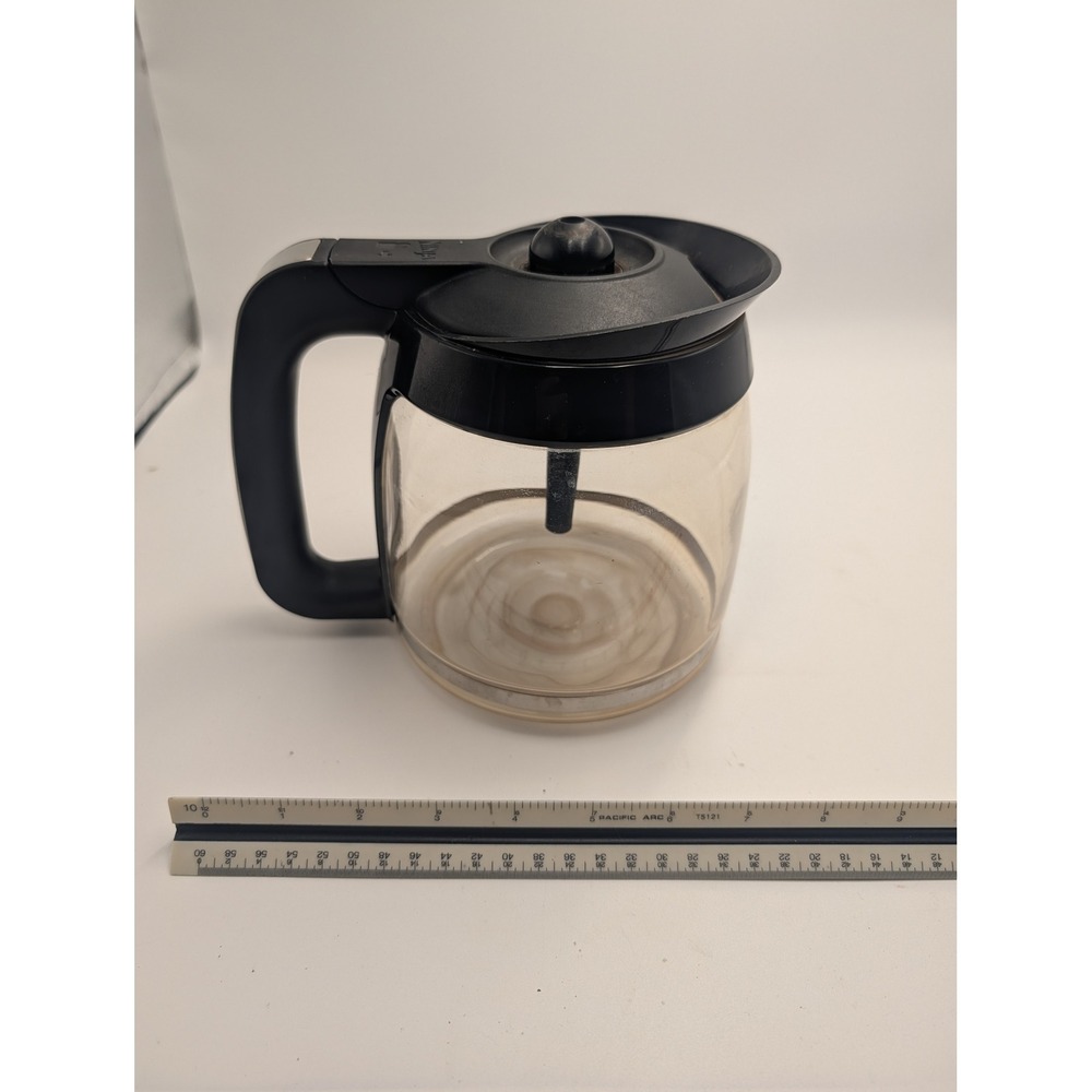 Ninja CE200 OEM Replacement 12 Cup Glass Carafe Black Handle Lid
